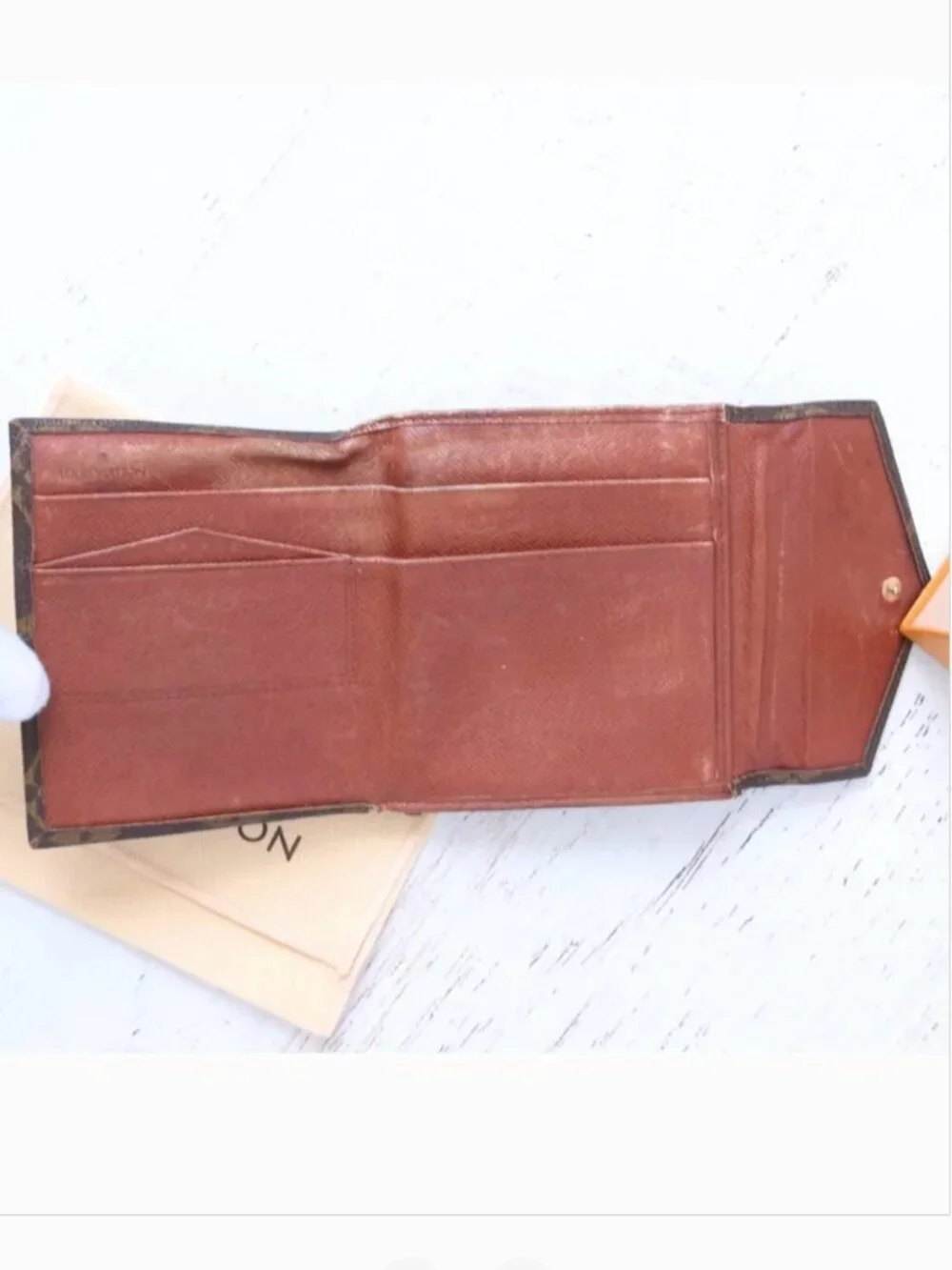 Louis Vuitton snap wallet Vintage